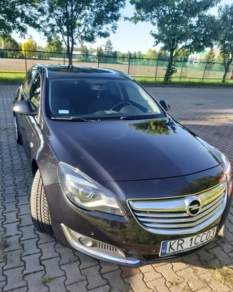 Opel Insignia cena 36800 przebieg: 185000, rok produkcji 2014 z Kraków małe 121